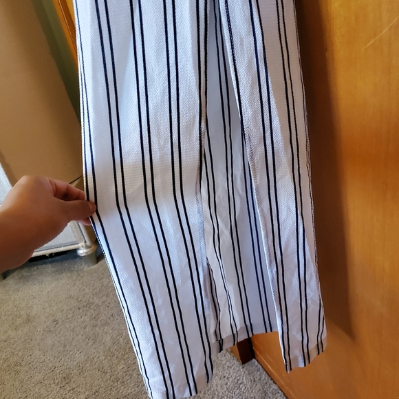 Monteau stripes jumpsuit (M) - Picture 4 of 5